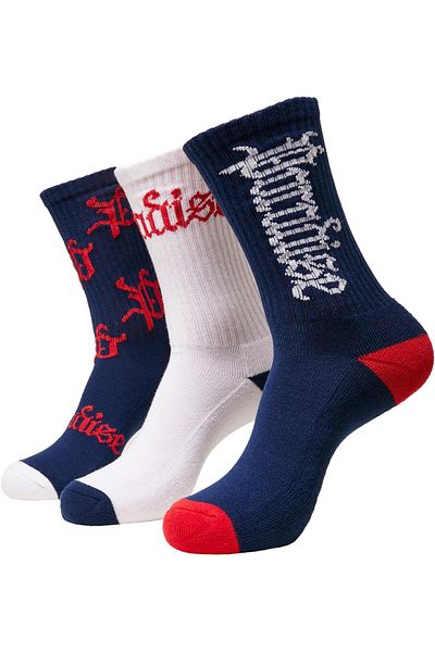 Mister Tee Unisex Paradise Socks 3-pack