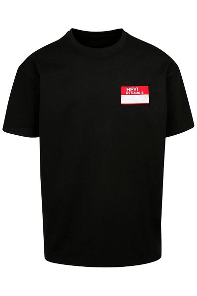 Upscale by Mister Tee Unisex Hey! My Name Is Oversize Tee