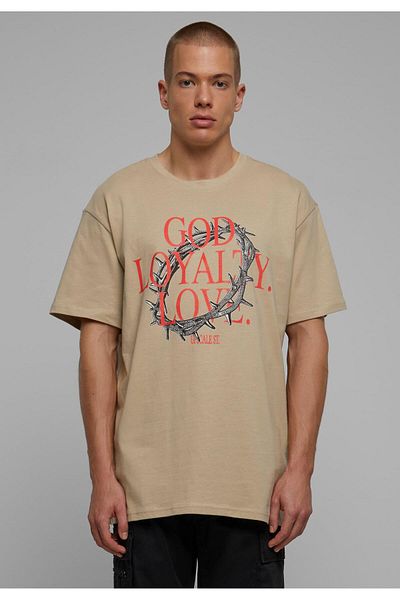 Upscale by Mister Tee Unisex God Loyalty Love Oversize T-Shirt