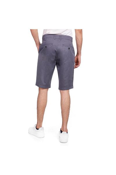 COUP Men Gabardine Shorts 1500101 - Charcoal