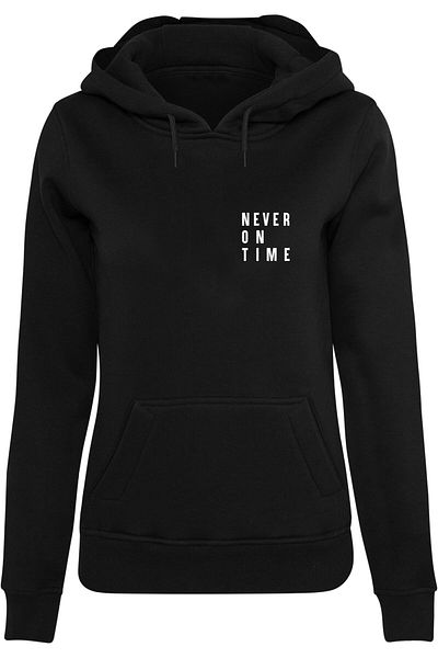 Mister Tee Damen Ladies Never On Time Hoody