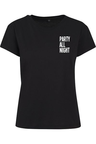 Mister Tee Damen Ladies Party All Night T-Shirt