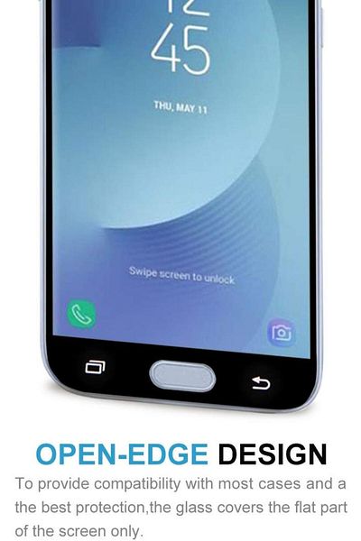 OEM Folie de sticlă neagră MyStyle 3D pentru Samsung Galaxy J5 2017