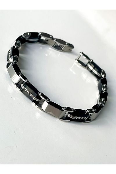 Naviforce Double Sided Use Men's Steel Bracelet