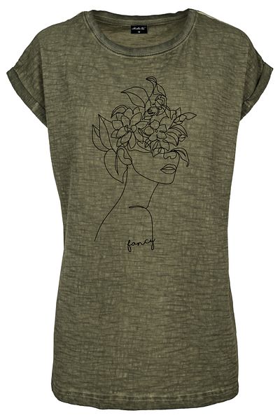 Mister Tee Damen Ladies One Line Fruit Tee