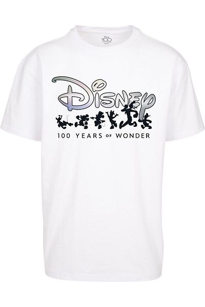 Upscale by Mister Tee Unisex Disney 100 Years Of Wonder Logo Oversize Tee