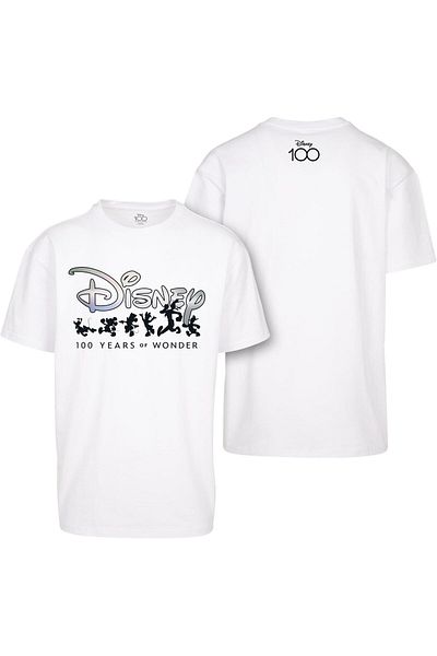 Upscale by Mister Tee Unisex Disney 100 Years Of Wonder Logo Oversize Tee