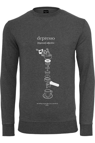 Upscale by Mister Tee Herren Depresso Crewneck