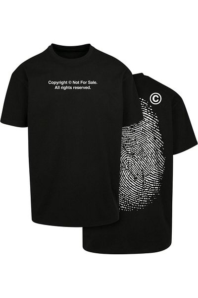Upscale by Mister Tee Herren Fingerprint Oversize Tee