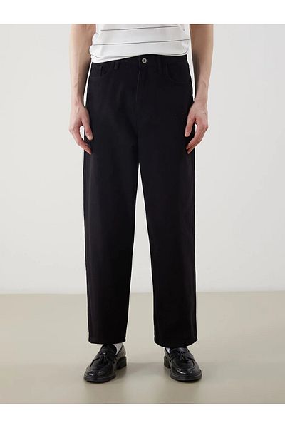 LC Waikiki Ανδρικό παντελόνι XSIDE Μαύρο Standard Fit