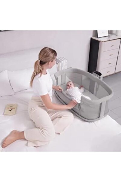 Generic Smart Electric Baby Bedside Crib 3-in-1