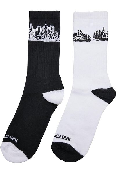 Mister Tee Unisex Major City 089 Socks 2-pack
