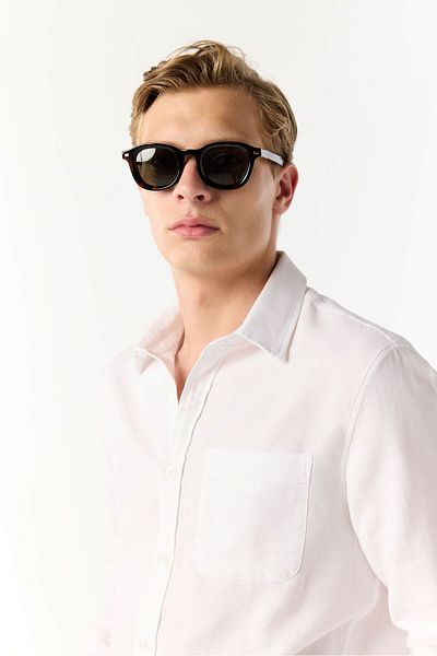 Mudo Regular Fit Single Pocket Long Sleeve Shirt