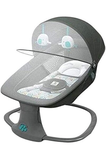 Mastela Deluxe 3-in-1 Baby Crib with Built-in Mosquito Net - Gray FOS237