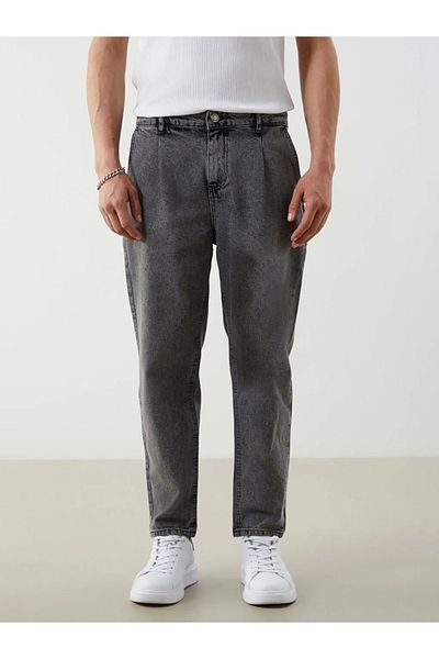 LC Waikiki Lcw Jeans Anthracite 800 Balloon Fit Men's Jean Trousers