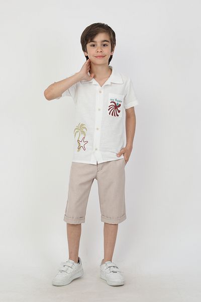 e-çocuk SET DE 2 BĂIEȚI IMPRIMAT MARE 60297