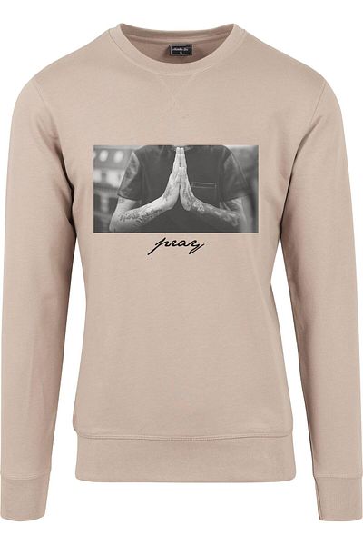 Mister Tee Herren Pray Crewneck