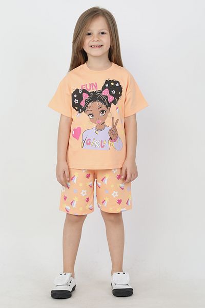e-çocuk Fun Girl 2-Piece Girl's Suit 4869