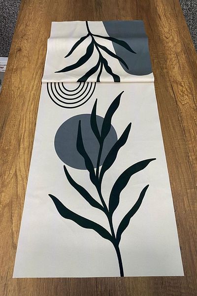tarzınısec Decorative Flower Patterned Runner 40X140 cm