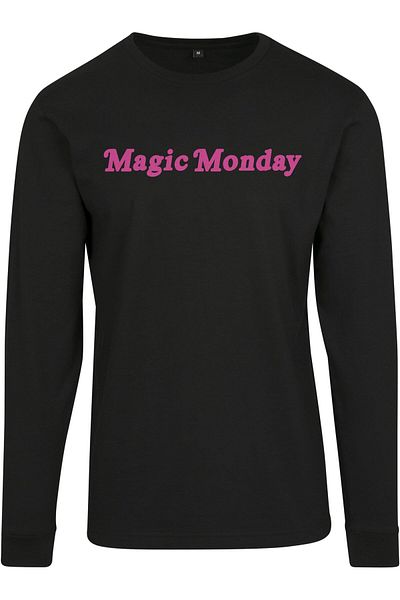 Mister Tee Damen Ladies Magic Monday Slogan Longsleeve