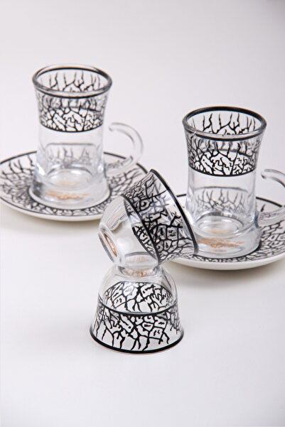 Generic Tea and coffee cups set with saucers