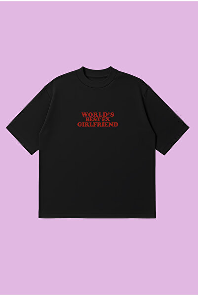 PURE POWER Cel mai bun tricou din lume pentru ex-fatașă, cu croială boxy, sup...