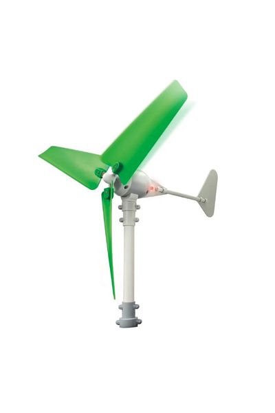 4M Wind Turbine Construction Kit, Green Science