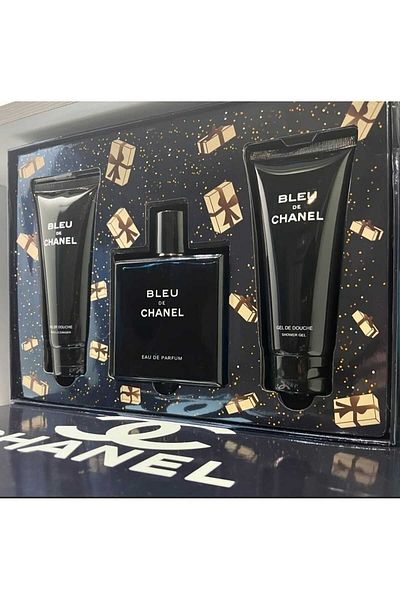 Chanel Blue de Chanel package (perfume + shower gel + lotion)
