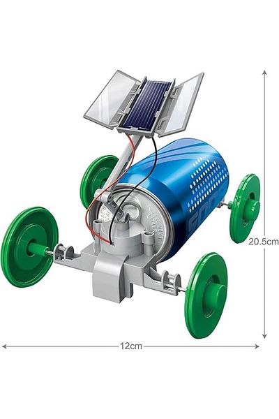 4M Solar Vehicle Construction Kit, Green Science