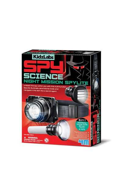 4M STEM Kit - 6 in 1 Spy Flashlight - KidzLabs