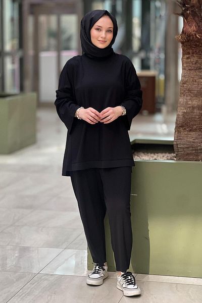 Ghisa طقم بنطال أساسي مضلع
