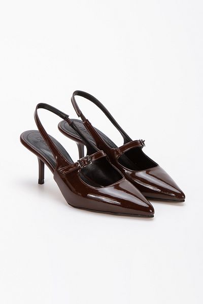 UYEGE Osaka Series Buckle Pointed Toe Women's Heeled Shoes