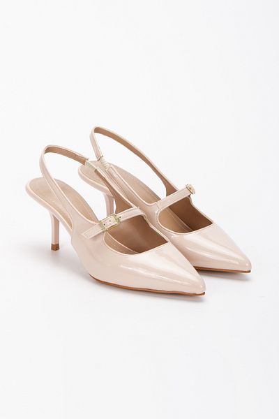 UYEGE Osaka Series Buckle Pointed Toe Women's Heeled Shoes