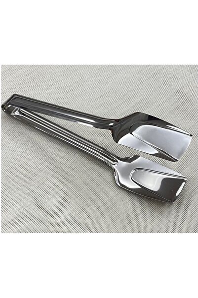 BRE HOME Set of 4 Serving Tongs 1 Hard Tip Silicone Serving Spoon 3Pcs Pasta, Pastry, Salad Tongs