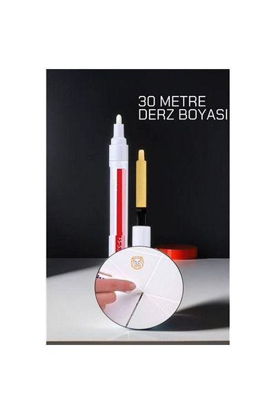 NEZADE STORE White Joint Paint 30 Meters