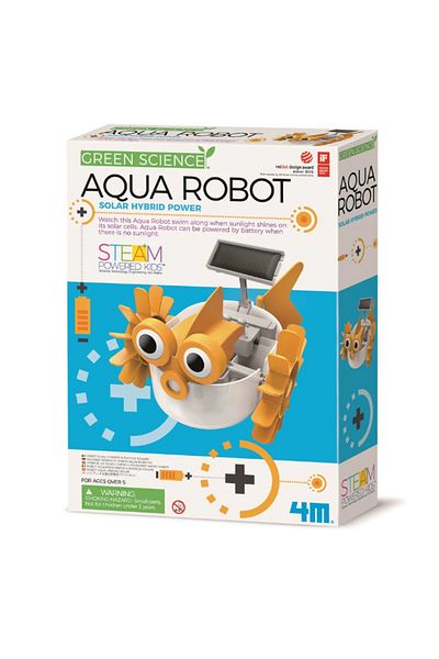 4M Ecological aquatic robot construction kit, Green Science