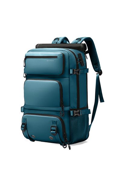 BANGE Rucsac multifuncțional, pentru călătorii, drumeții, sport, husă detașabilă, încuietoare TSA,