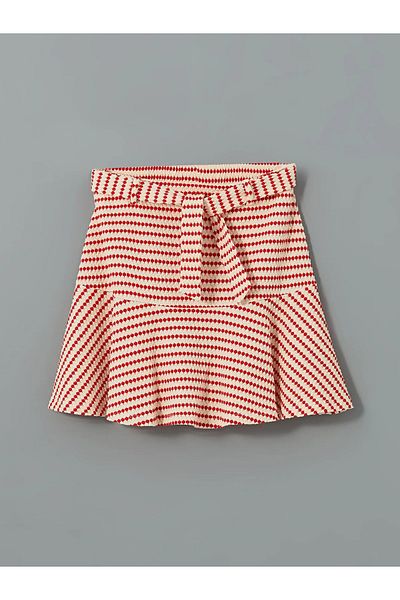 LC Waikiki Σετ μπλουζάκι και φούστα για κορίτσια με σχέδιο Cherry 2 τεμαχίων