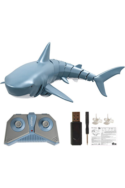 Genel Markalar Rc Köpekbalığı Uzaktan Kumandalı Oyuncak Yüzen Köpek Balığı