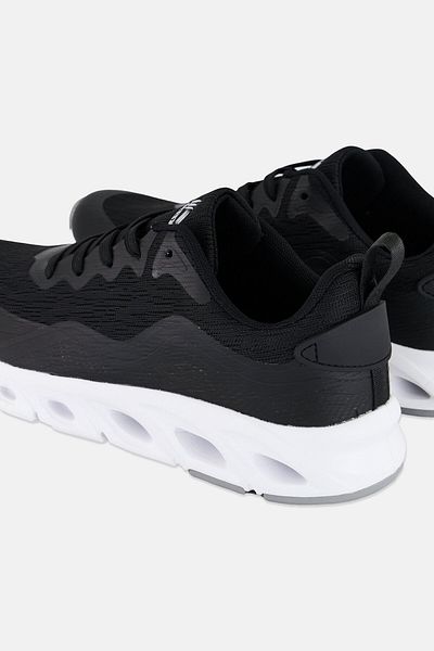 RBX Men Lace Up Running Sports Shoe, Black