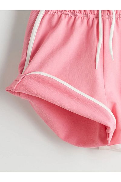 LC Waikiki Girl's Shorts with Elastic Waist