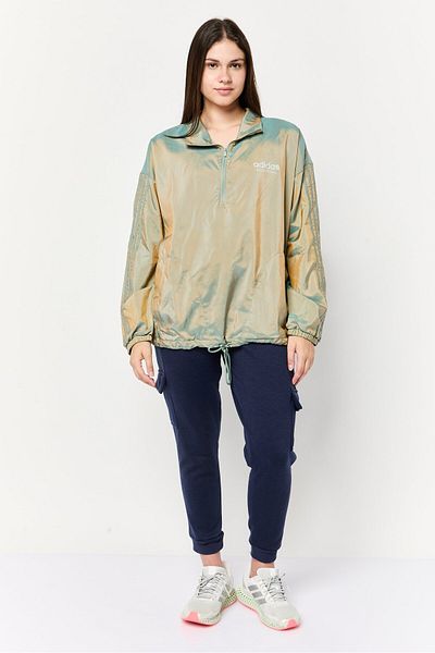 adidas Women Sportswear Fit Long Sleeve Outdoor Sweatshirt, Multicolor