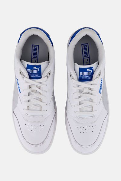 Puma Men Double Court Lace Up Outdoor Shoes, White