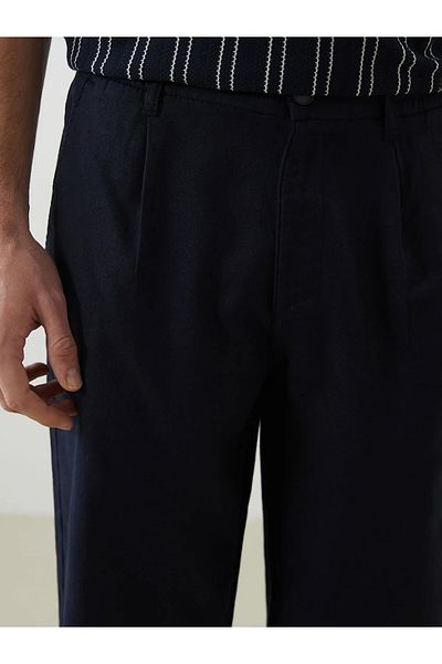 LC Waikiki Ανδρικό σορτς Standard Mold Linen Blend