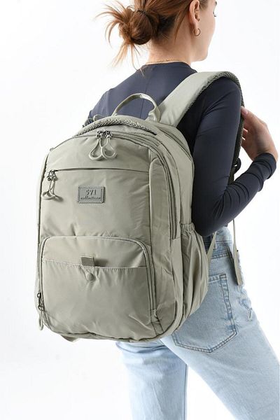 Baginn Unisex σακίδιο πλάτης αλεξίπτωτο ύφασμα ελαφρύ ύφασμα απωθητικό βροχής πολλαπλών τσέπης 42*28 cm 571 Collection