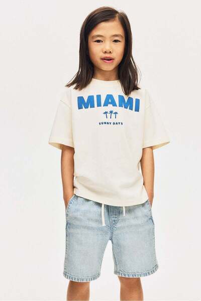 H&M Cotton denim shorts