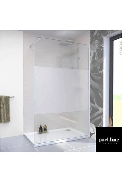 Packline Packline Marketing Glass Sandblasting Foil Frosted Glass Film Office, Home, Shower Cabin, Glass Balcony 75Cmx2M