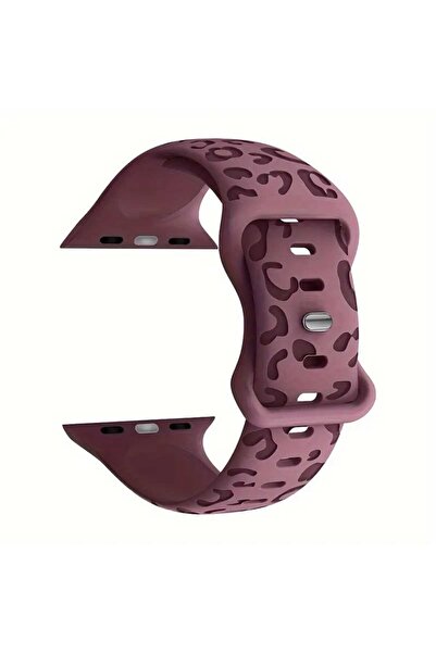 shop Apple Watch 6/7/8/9/10/Se Ultra uyumlu 44/45/46/49 mm Leopar Desenli Sli...