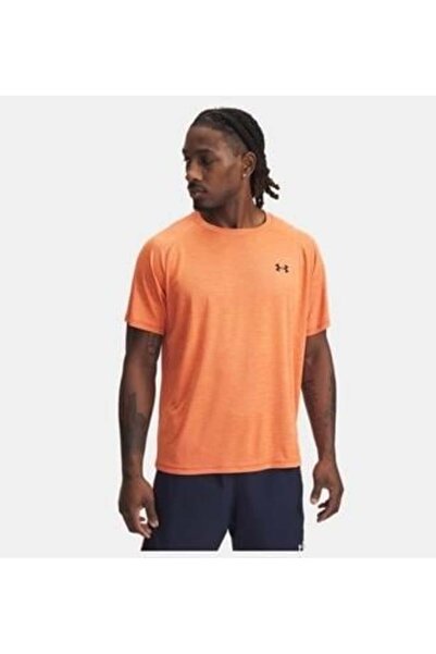 Under Armour Ανδρικό κοντομάνικο μπλουζάκι UA Tech με υφή ΠΟΡΤΟΚΑΛΙ