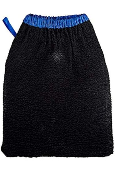 Tulip Moroccan bath gloves, blue